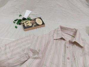 Oversized Pink Shirt