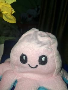 Reversible Octopus Plushie And Flower Vase