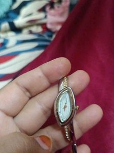 silver kada type ladys watch