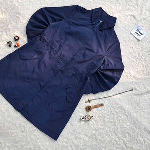 🇺🇸🐊Crocodile Navy Drawstring Jacket