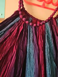 Beach Dress With Beaded Neckline
