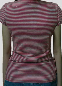 striped Y2K top