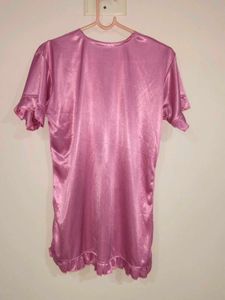 Vintage Pink Satin Nightwear 🎀🩷