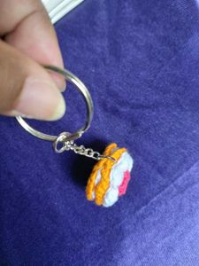 Cute Mini Cake bag charm and Keychain