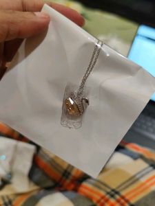 Swarovski Beige Duck Pendant