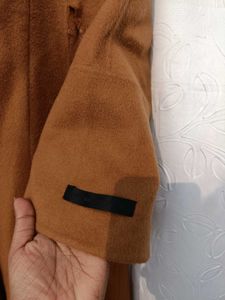 Stylish Wool Blend Coat  🤎