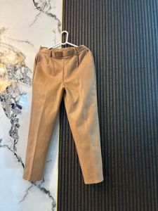 Tan Faux Suede Blazer