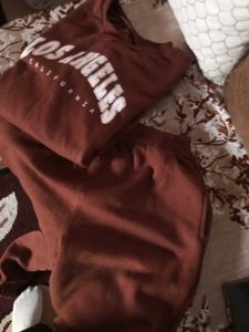 Brown Los Angeles Woolen Set