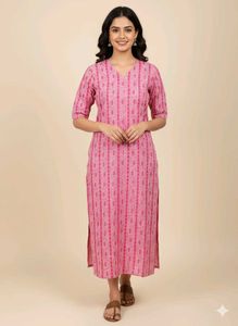 Elegant Pink Kurta