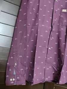 North Coast Men Maroon Printed Shirt