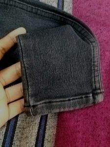 Dark Black Denim Jeans🖤