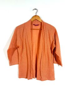 Coral Color Shrug For Women's