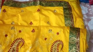 Beautiful Embroidered Work Saree