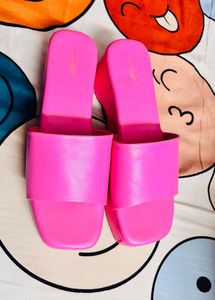 Pink Platform Slides EU 40