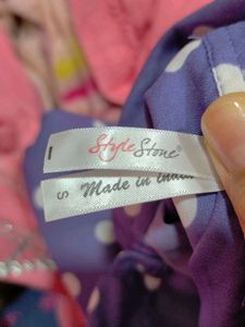 Vintage Polka Dot Shirt Dress