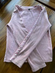 Pearl Embellished Knit Top