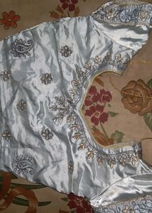 Red ♥️ &amp; Grey Colour Lehenga