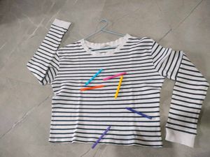Zara White Tshirt Top