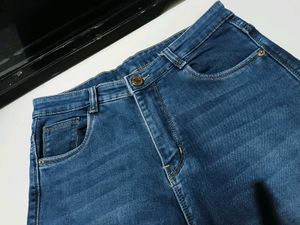 Wide Leg Jeans - Dark Wash