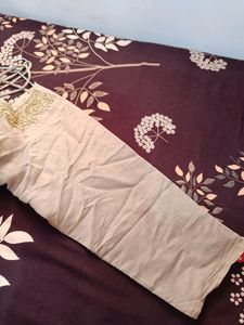 Fully Stitched Dress With Beautiful Embroidery