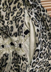 🐆 Y2K Fairy Grunge Leopard Print Top 🌸