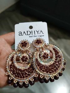 Elegant Chandbali Style Earrings