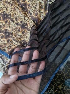 Transparent Kurti Shrug