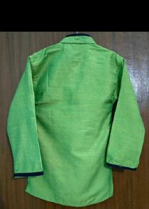Baby Boy Green Kurta
