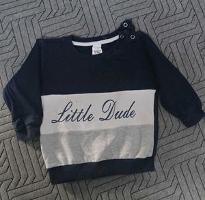 Denim Jeans and Sweatshirt