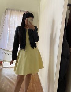 FOREVER 21 Yellow Dress With Free Jacket