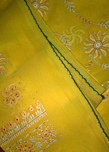 Light Yellowish Saree