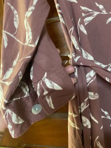 Floral Print Shirt Dress