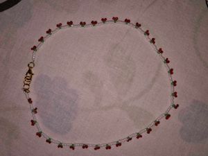 Cherry Beaded Necklace