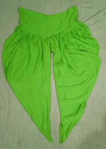Green Frock With Salwar &amp; Dupatta