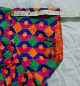 Thick Fabric All Over Embroidered Blouse