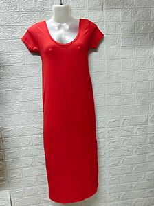 Red Bodycon Dress For Small To Medium Size