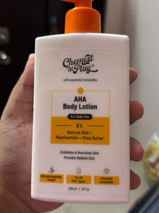 Body lotion