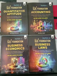 Ca Foundation Books (PW)
