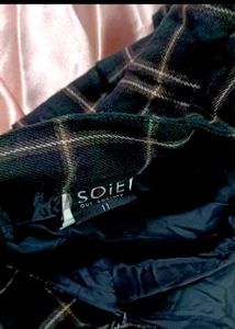 Gothic Pleated Checkered Skirt