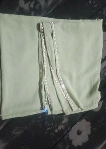 Elegant Green Embellished Dress