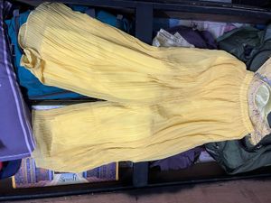 Light Yellow Haldi Plazzo Set