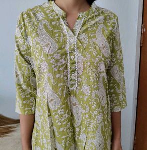 Green Kurta