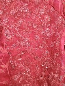 Ethnic Maroon/Darkish Red Gown