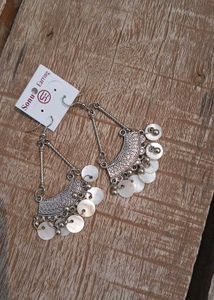 Silver Tone Drop Earrings✨😍