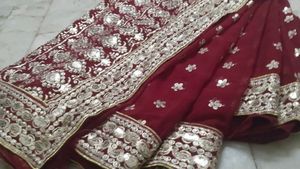 New Saree With Blouse Piece