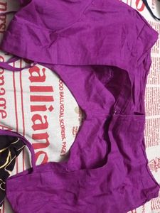 Purple Blouse - Unique Style