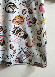Coffee Print T-Shirt