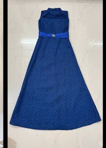 Elegant Blue wedding Ethnic Gown