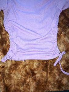 Lavender Fitted Top