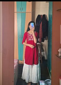 Kurti With Sharara💗💗